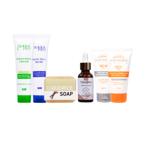 Hyaluronic + Pukkapro + Sun-pause (Cream or lotion)