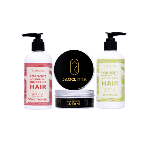 Jadolitta smooth ,hydration shampoo, Jadolitta smooth ,hydration conditioner and  Jadolitta hair cream